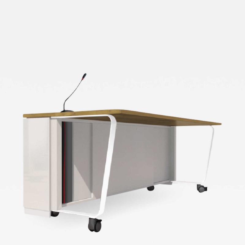 Jos Mart nez Medina Plexy Folding Movable Conference Table by Jos Mart nez Medina for JMM