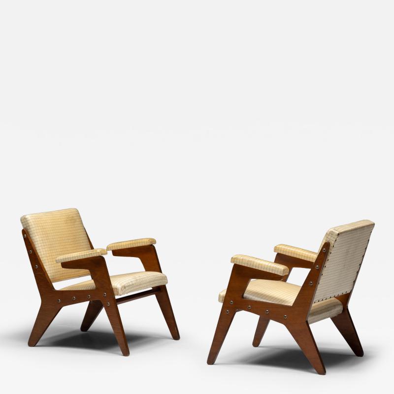 Jos Zanine Caldas H Armchairs by Jos Zanine Caldas Brazil 1950s