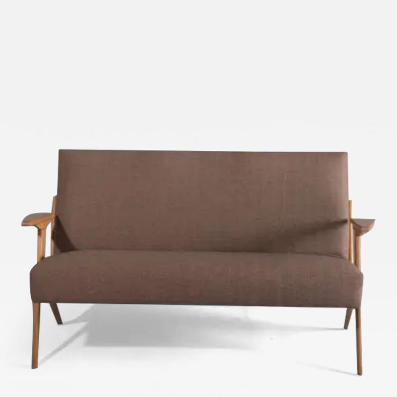 Jos Zanine Caldas Mid Century Modern Linha Z Lounge Sofa by Jos Zanine Caldas Brazil 1950s