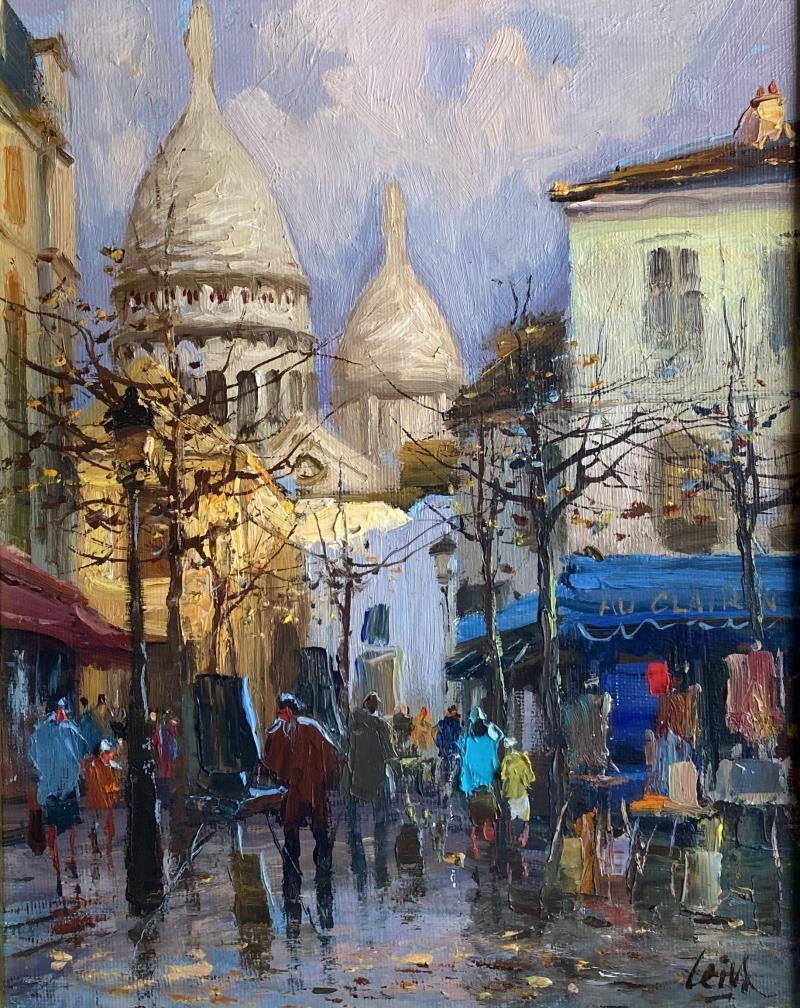 Jose Luis Leica Sanchez Place du Tertre Montmartre Paris 