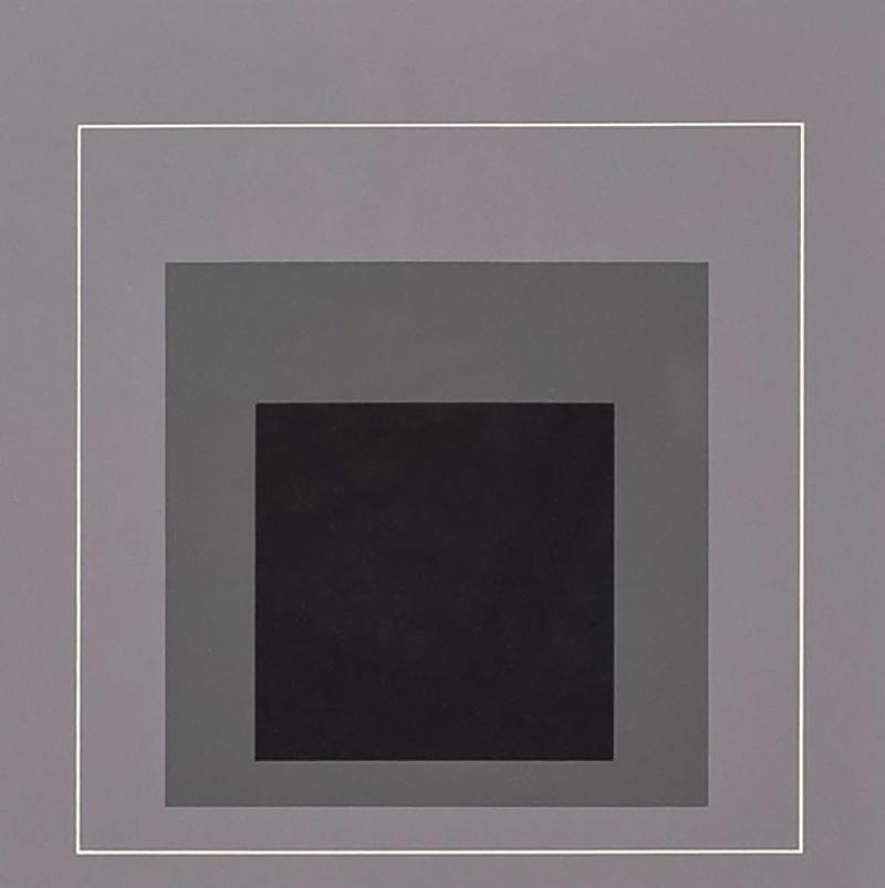 Josef Albers Homage to the Square Serigraph by Josef Albers