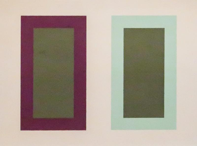 Josef Albers Josef Albers Silkscreen Interaction of Color