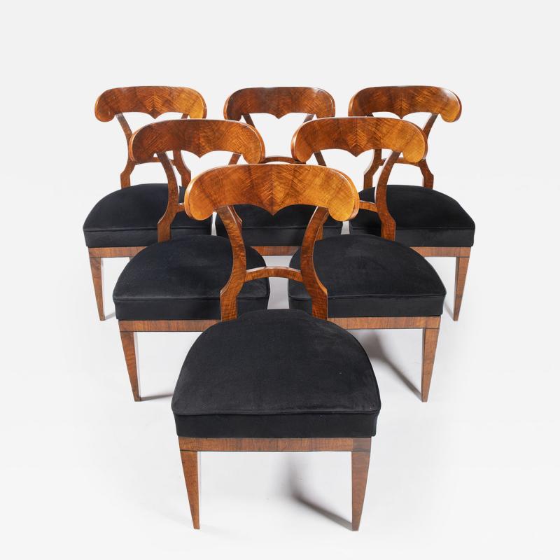 Josef Danhauser A Set of 6 Chairs by the Josef Danhauser Worskshop