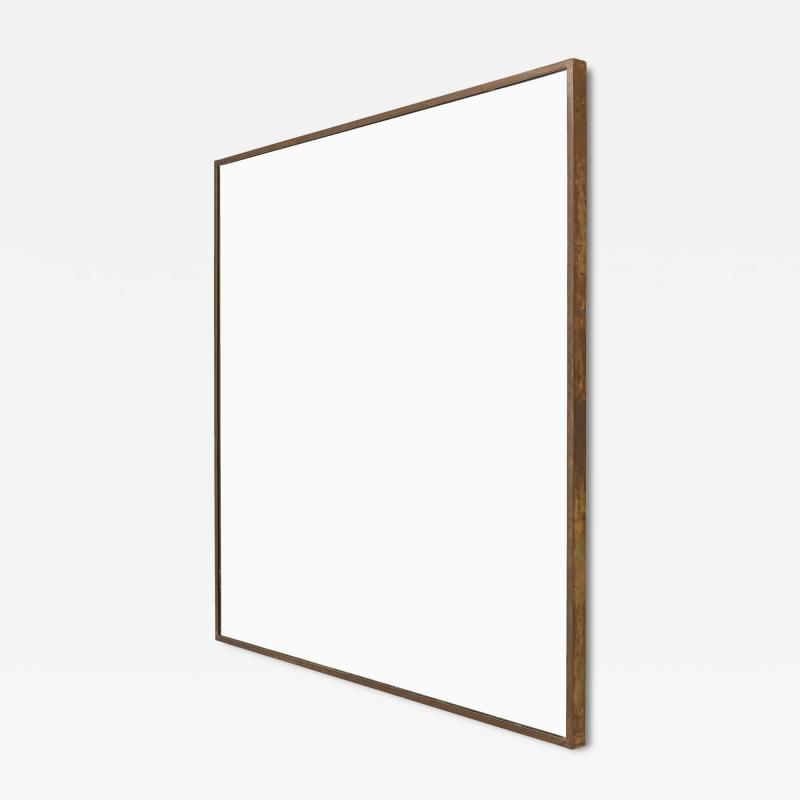 Josef Frank Mirror in Brass and Glass by Josef Frank 1940s