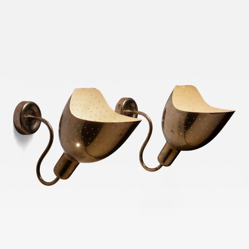 Josef Frank Pair of Josef Frank wall lamps for Svenskt Tenn