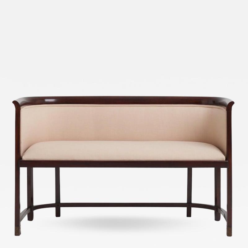 Josef Hoffmann Vienna Secession Settee Att to Joseph Hoffmann