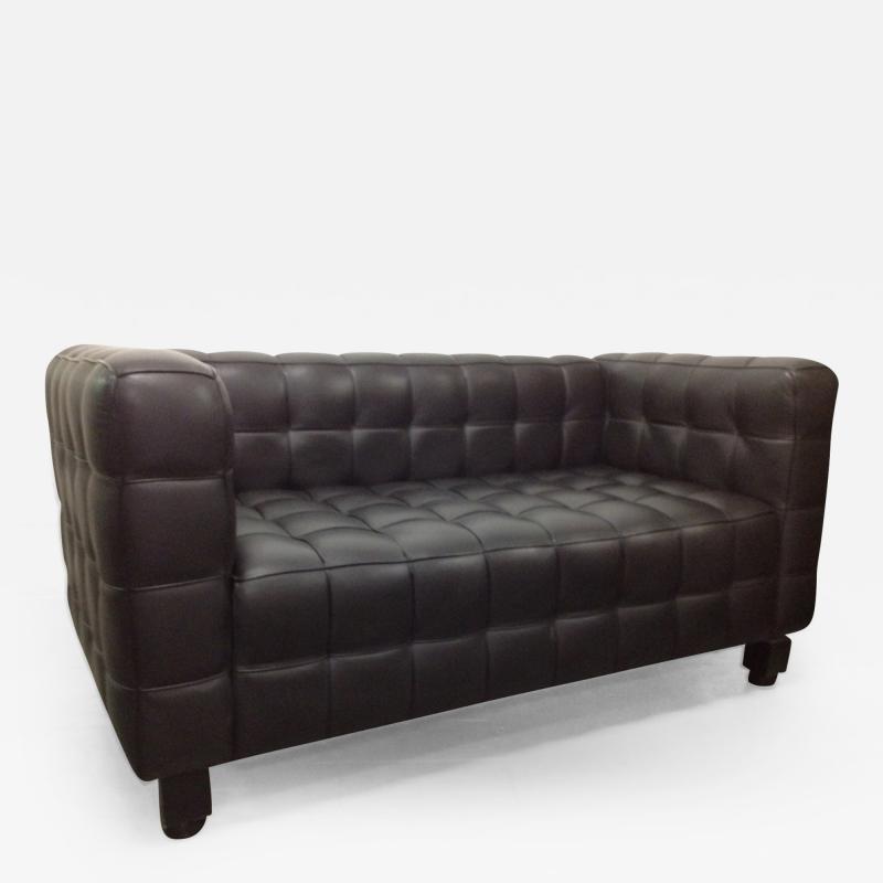 Josef Hoffmann Wittmann Kubus Sofa by Josef Hoffmann