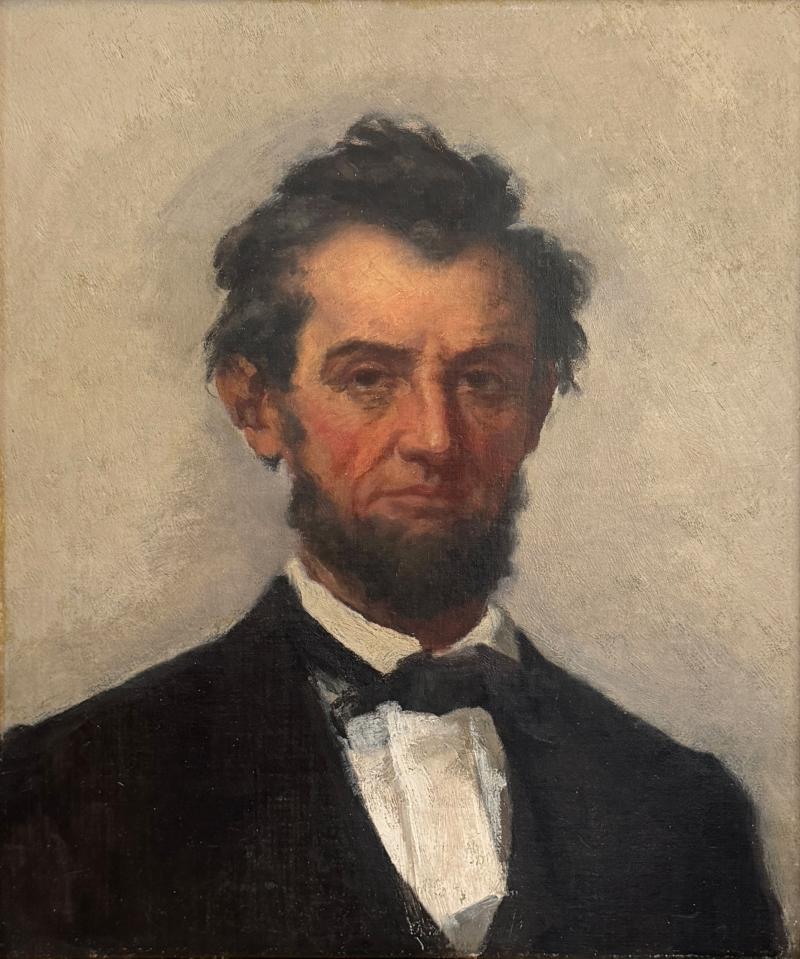 Joseph Alexander Ames Manner of Joseph Alexander Ames 1816 1872 Portrait of Abraham Lincoln