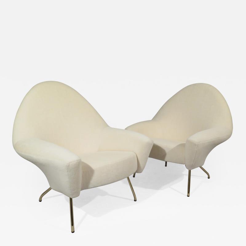 Joseph Andre Motte Pair of armchairs