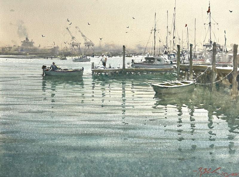 Joseph Zbukvic Mooring Up Williamstown