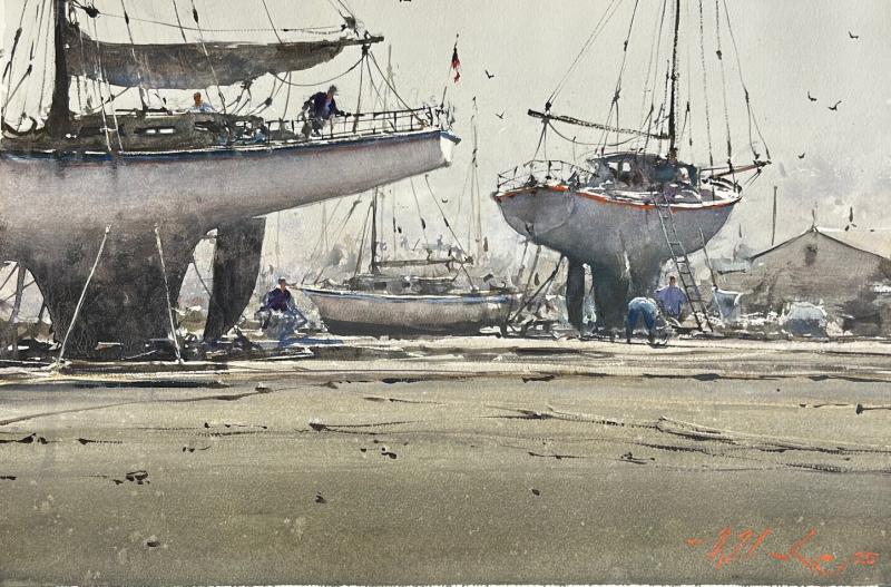 Joseph Zbukvic On the Slipway