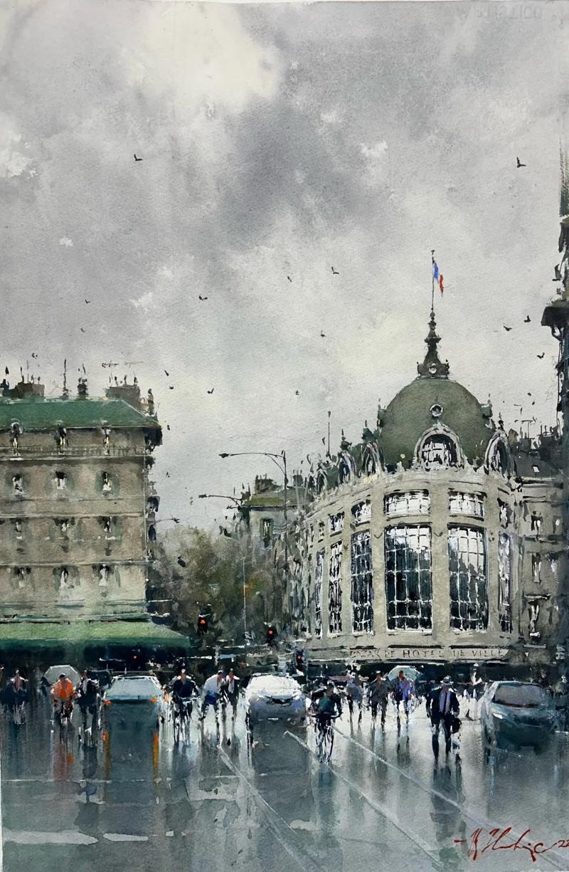 Joseph Zbukvic Paris Reflections