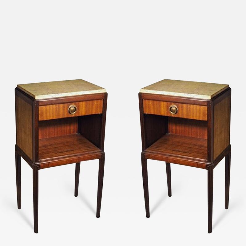 Joubert et Petit DIM Joubert et Petit DIM pair of side tables nightstands