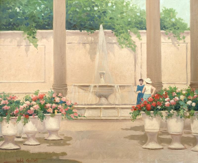 Judd Gallet At the Fountain 