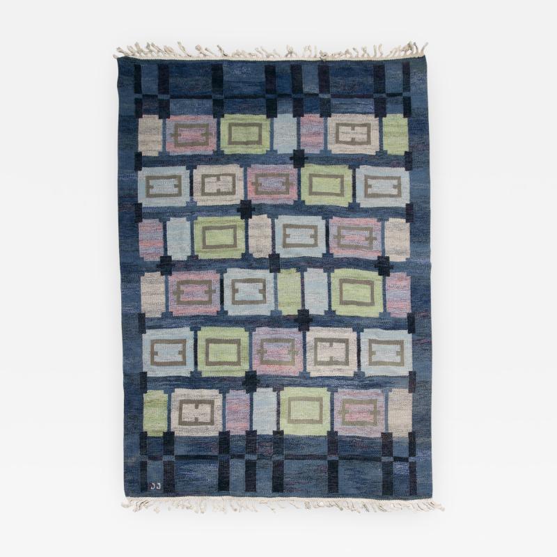 Judith Johansson SWEDISH WOOL FLAT WEAVE RUG BY JUDITH JOHANSSON