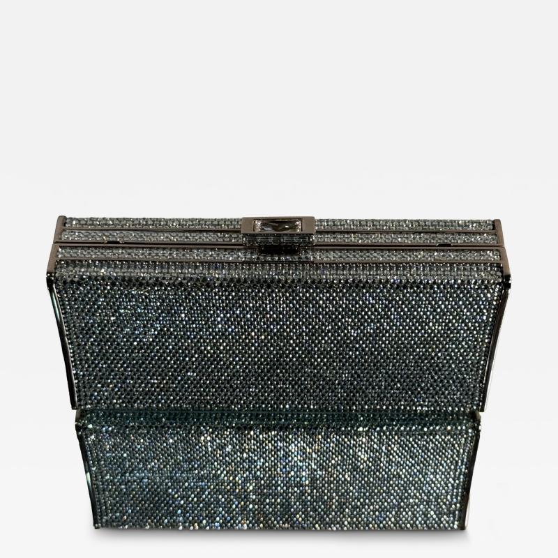 Judith Leiber GORGEOUS PAVE RHINESTONE HANDBAG CLUTCH BY JUDITH LEIBER