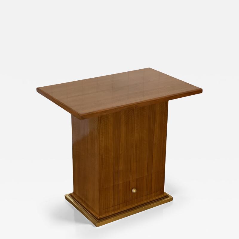 Jules Leleu Jules Leleu Art Deco Side Table by Jules Leleu France circa 1930