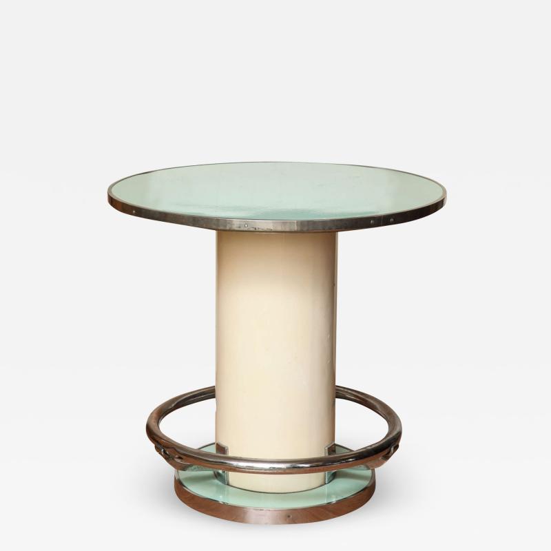 Jules Leleu Maison Leleu Modernist Round Table