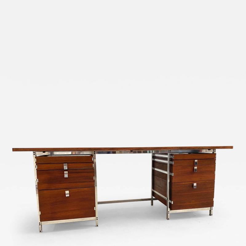 Jules Wabbes Mid Century Desk by Jules Wabbes for Mobilier Universel