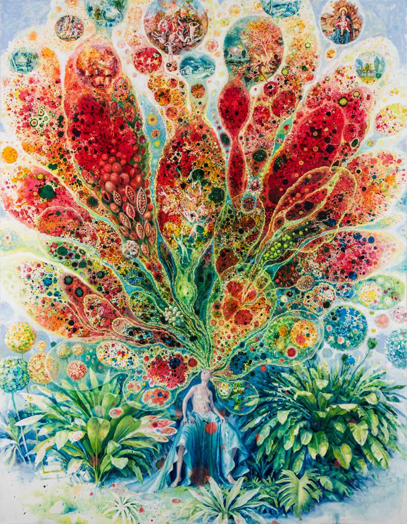 Julie Heffernan Spill The Fall 
