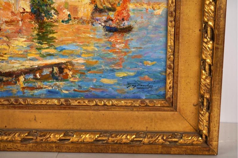 Julien Gustave Gagliardini - French Impressionist Painting by Julien G ...