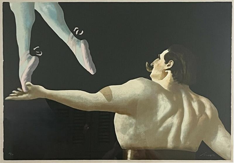 Julio Larraz 1991 Julio Larraz Strong Man 17 30