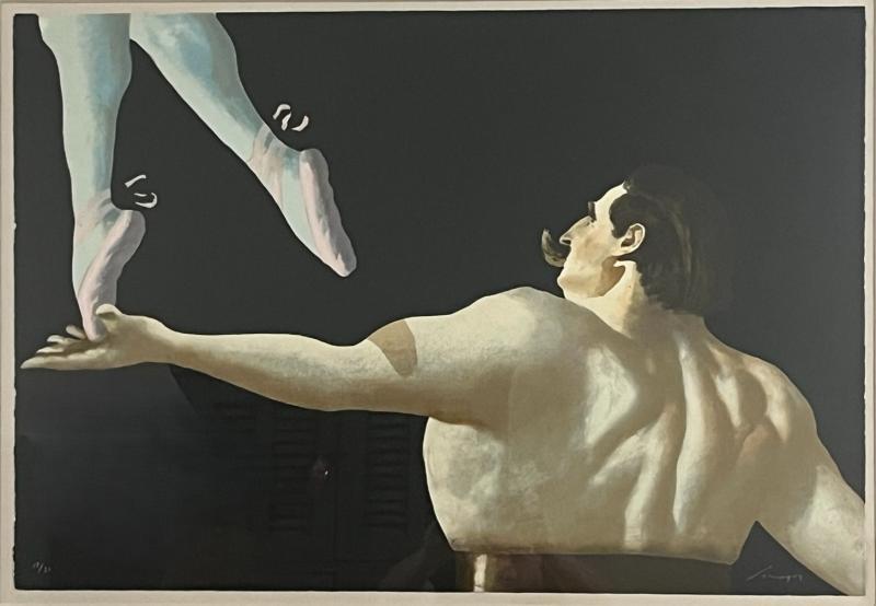 Julio Larraz 1991 Julio Larraz Strong Man 17 30