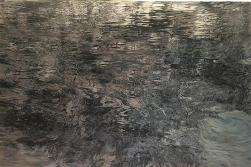 Julio Valdez Skaneateles Grey Abstraction