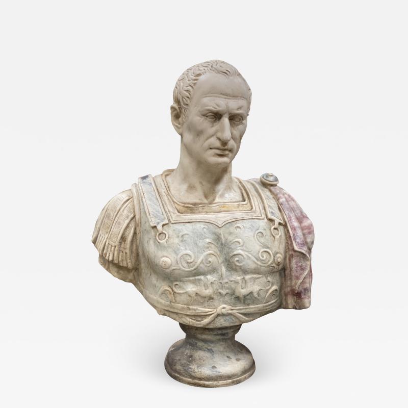 Julius Caesar Bust Sculpture 20th Century