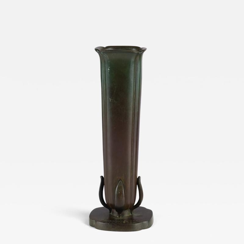 Just Andersen Bronze vase by Just Andersen