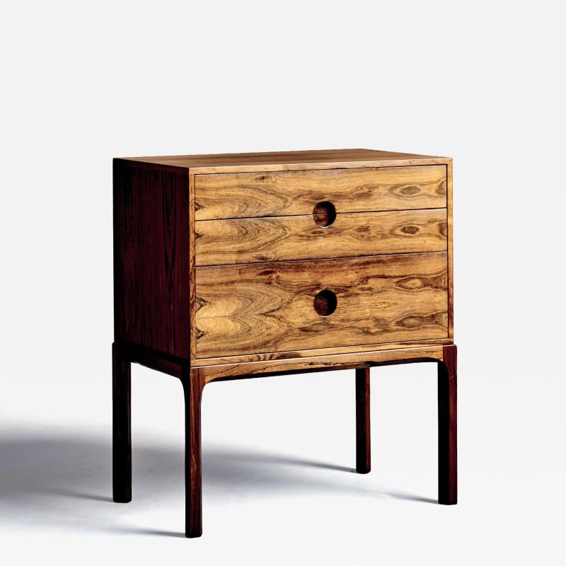 Kai Kristiansen Kai Kristiansen 386 Teak Bedside or End Table for Aksel Kjersgaard in Rosewood