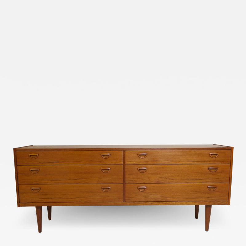 Kai Kristiansen Kai Kristiansen Teak Chest of Drawers Dresser