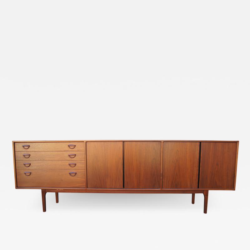 Kai Kristiansen Large Walnut Sideboard by Kai Kristiansen