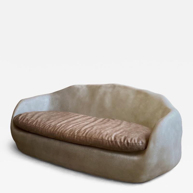 Kar Studio Contemporary Knead Fiberglass Sofa