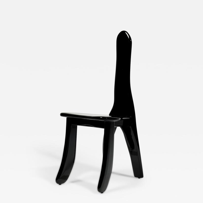 Kar Studio Contemporary Oracle Chair with Gloss Finish