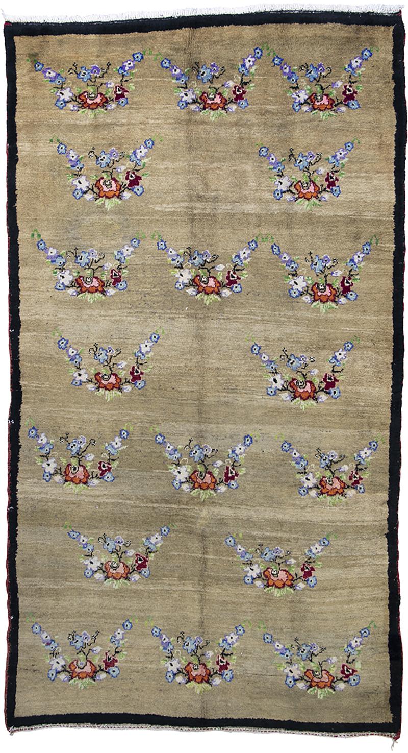 Karapinar Carpet with Flowers