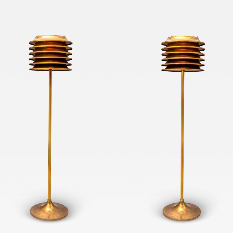 Kari Ruokonen Pair of floor lamps 