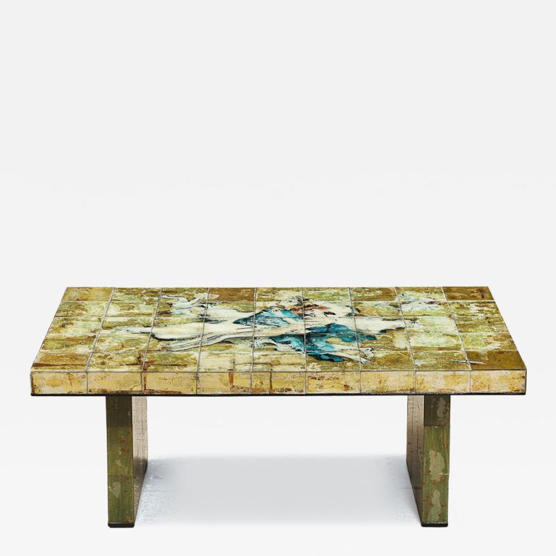 Karin van Leyden Cherub Cocktail Table by Karin Van Leyden for Paul Laszlo