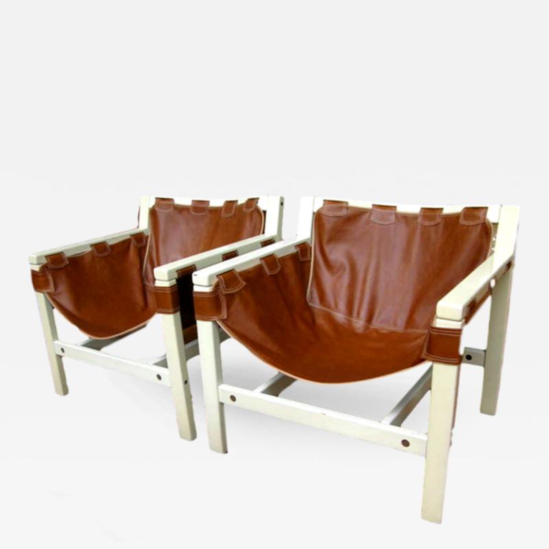 Karl Hauner 1970s Rare Pair of Italian Design Armchairs by Karl Hauner for Forma