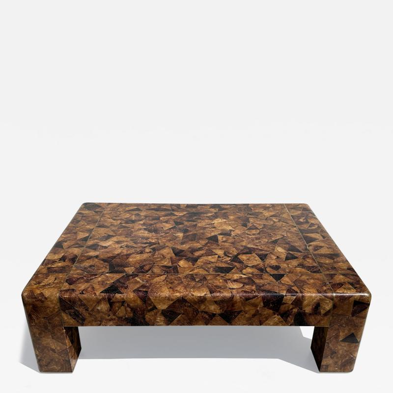 Karl Springer Karl Springer Coconut Penshell Coffee Table