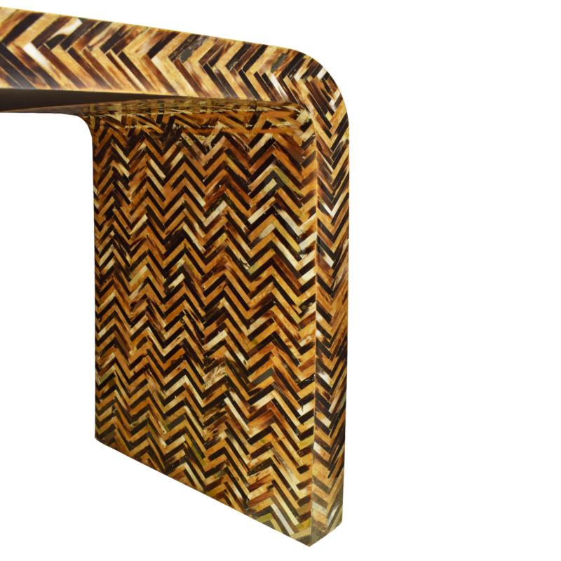 Karl Springer - Karl Springer Waterfall Console Table In Lacquered 