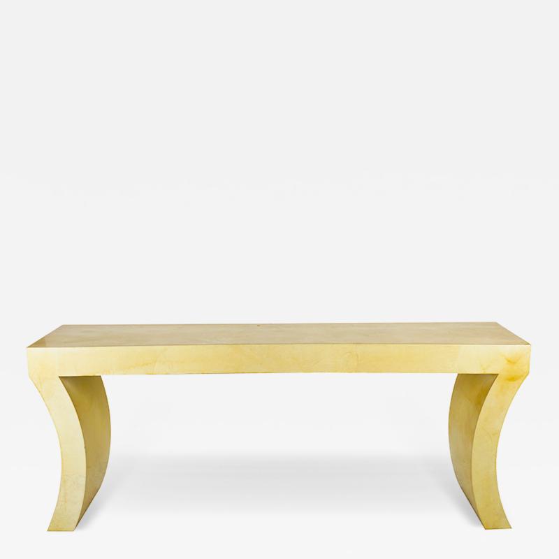Karl Springer LTD REED STYLE CONSOLE TABLE