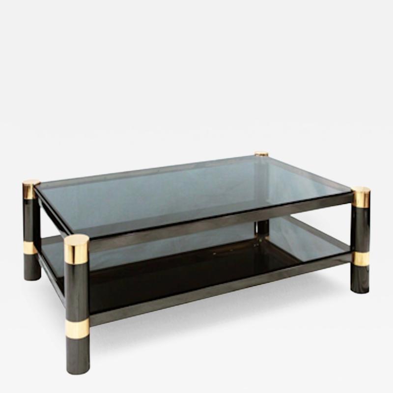 Karl Springer LTD ROUND LEG COFFEE TABLE
