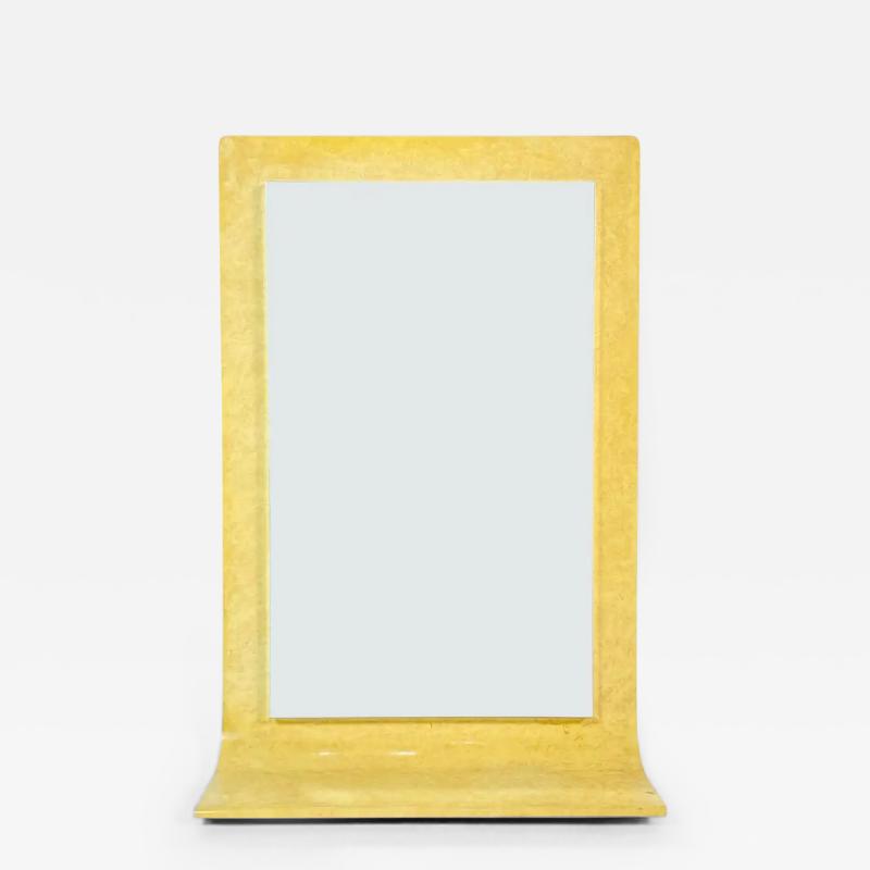 Karl Springer Large Wall Mirror in the Style of Karl Springer