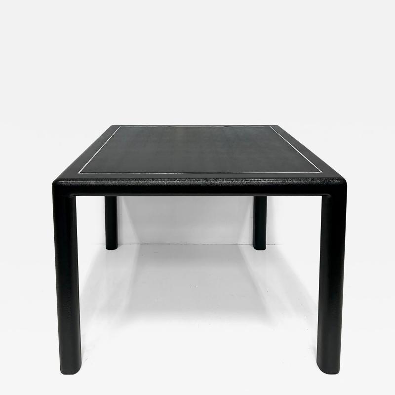 Karl Springer Vintage Karl Springer Reptile Embossed Leather Game Table