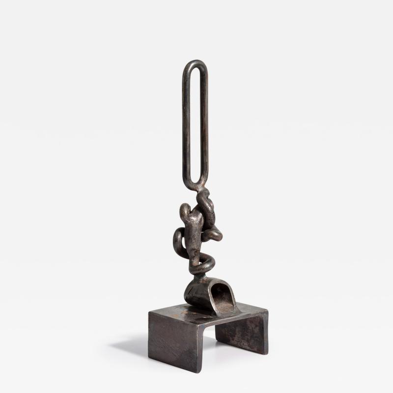 Karl Stirner Karl Stirner Abstract Metal Sculpture
