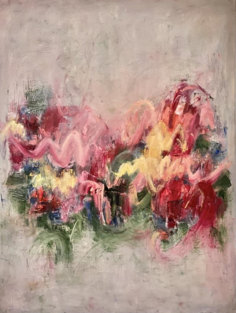 Kasia Kay KASIA KAY EMOTIONAL RESCUE 2023 OIL ON CANVAS