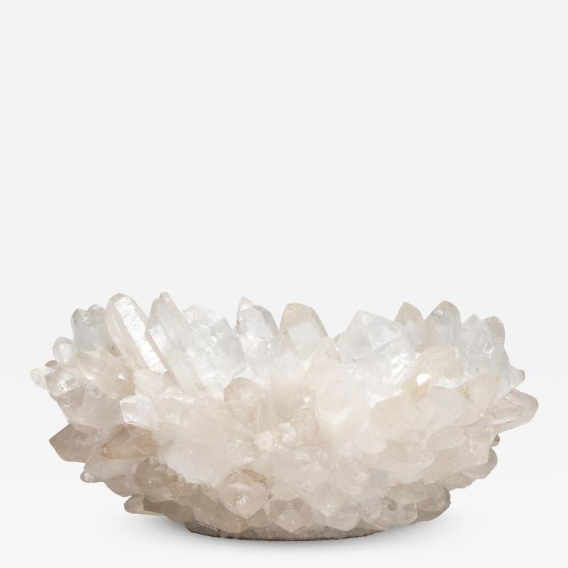 Kathryn McCoy Classic Large Bowl in Clear Quartz