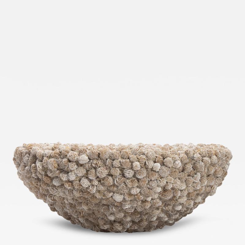 Kathryn McCoy Inside Out Bowl in Desert Rose Selenite by Kathryn McCoy