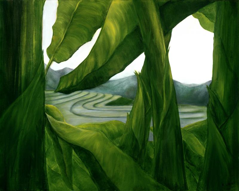 Kathy Hoets Bali Rice Field